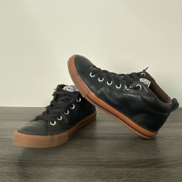 Vintage CONVERSE All Star CT Street Mid Shoes - Picture 4 of 6